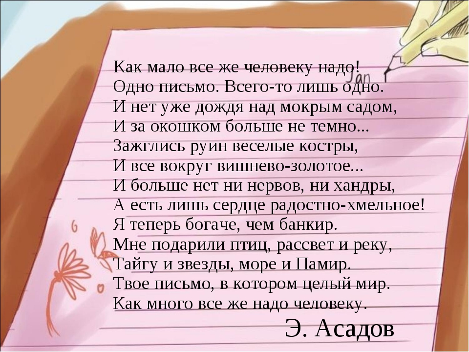 Письмо однокласснику 3 класс образец по русскому языку