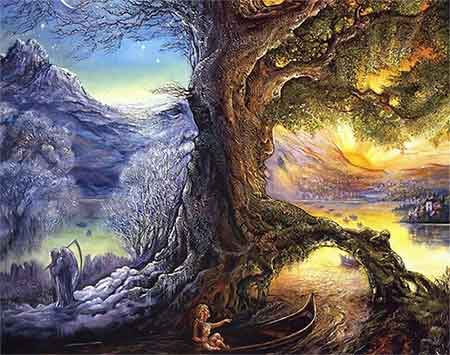 Лунные узлы в домах