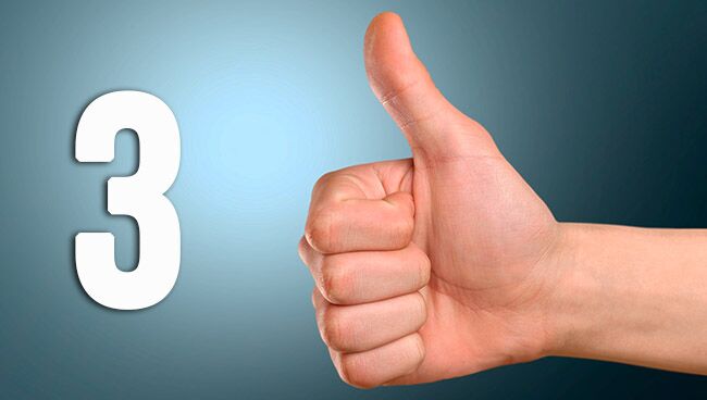 Положительные качества числа 3
