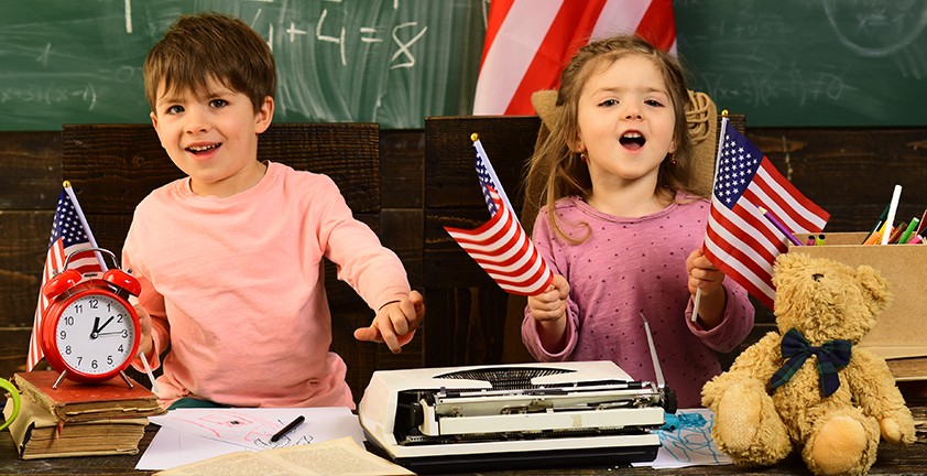 Дети в американской школе