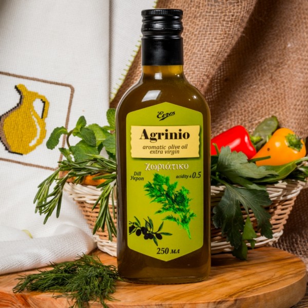 Оливковое масло fleur alpine. Agrinio 250 мл масло оливковое. Укропное масло. Масло укропа. Растительное масло с укропом.