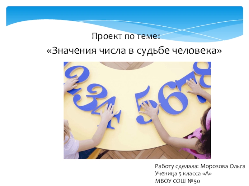 Значением 5 будет. Значение числа в судьбе человека. Значение числа в судьбе человека проект. Проект на тему значение числа в судьбе человека. Проектная работа значение числа в судьбе человека.