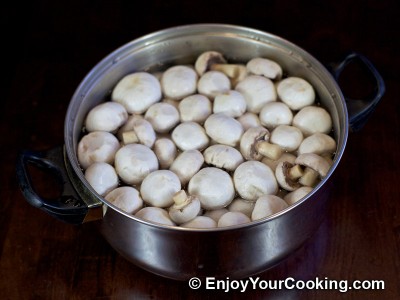 Homemade Pickled Mushrooms Recipe: Step 2