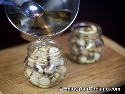 Homemade Pickled Mushrooms Recipe: Step 9