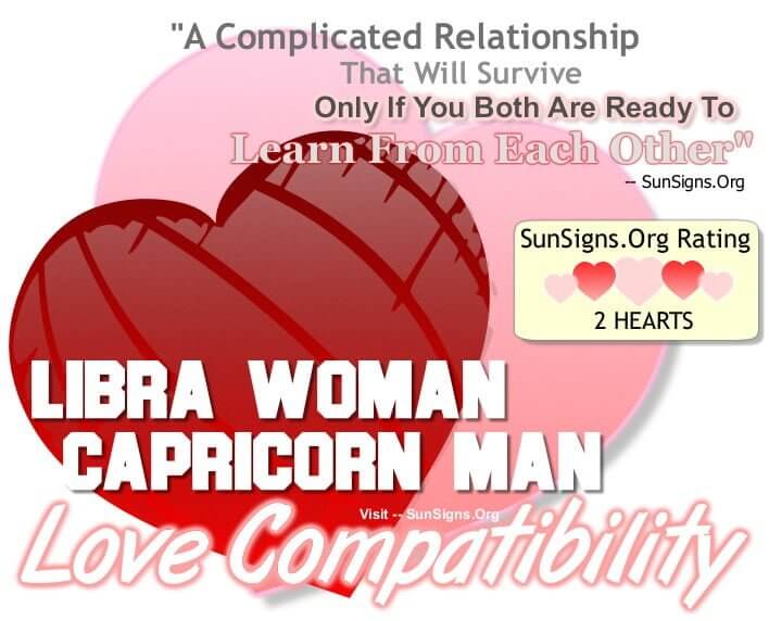 libra woman capricorn man