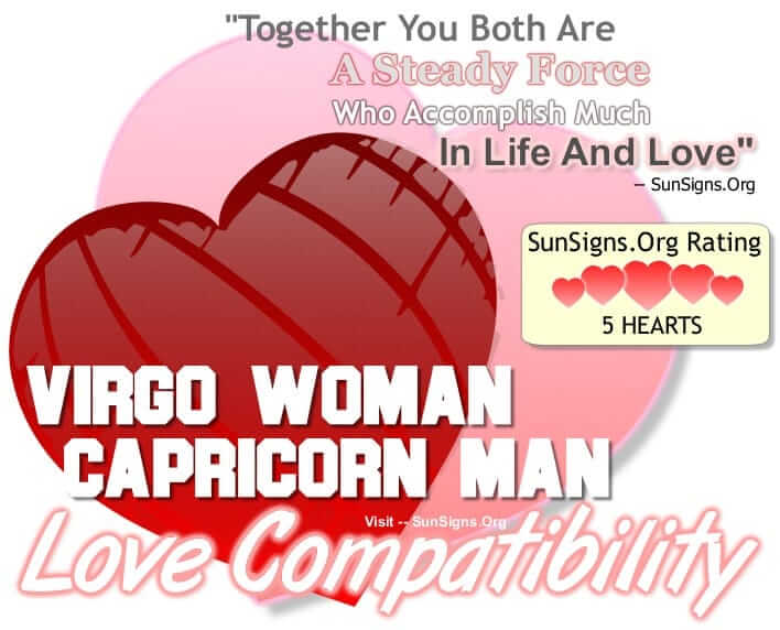 virgo woman capricorn man