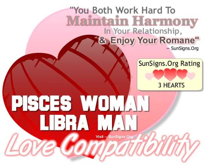 pisces woman libra man