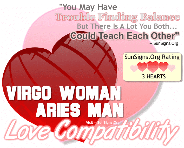 Virgo Woman Aries Man Love Compatibility