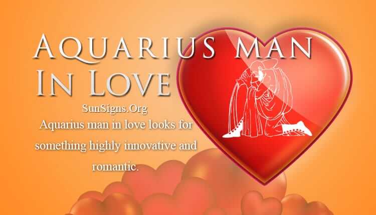 aquarius man in love