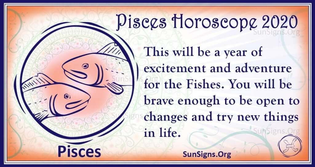 pisces horoscope 2020
