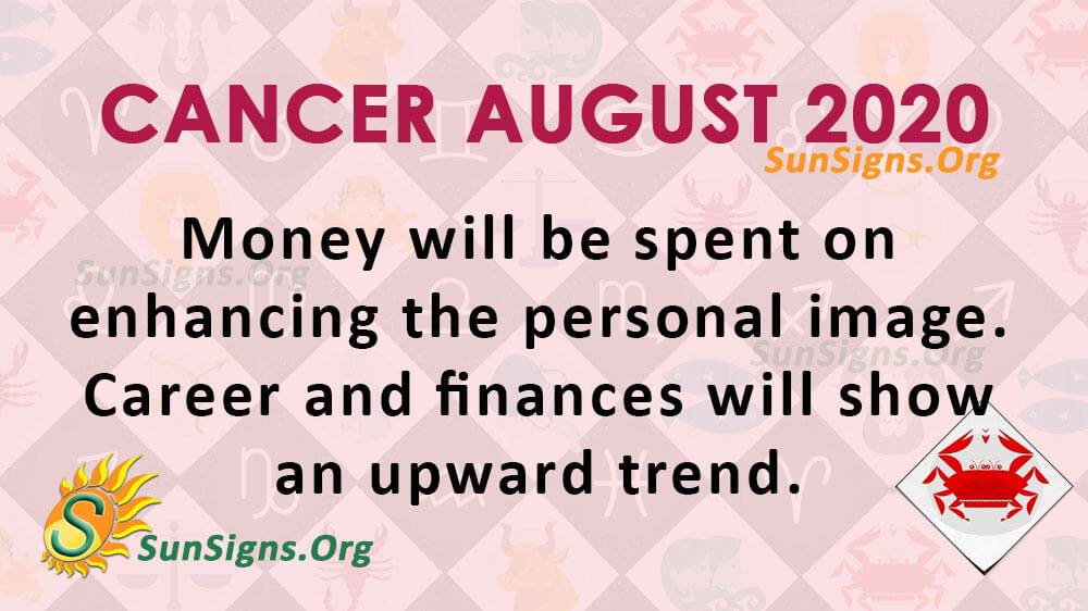 Cancer August 2020 Horoscope